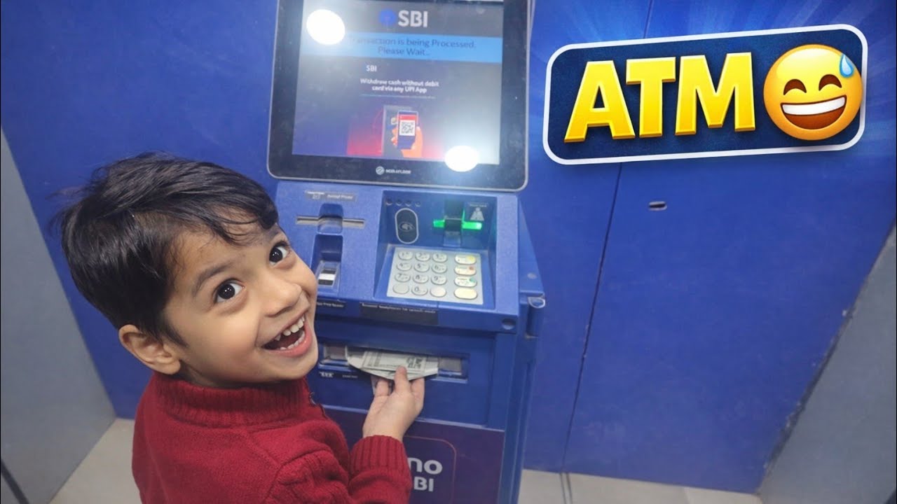 आज बस ATM जाकर पैसे निकाले 😅