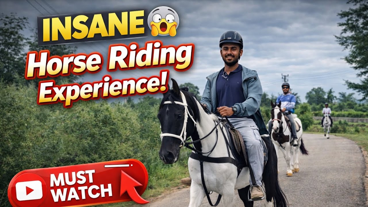 Horse riding is fun / Feels like king 🥰😍