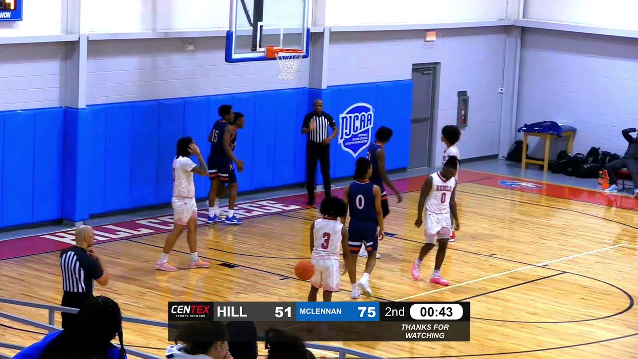 MCC Basketball: #18 McLennan Community College vs Hill College