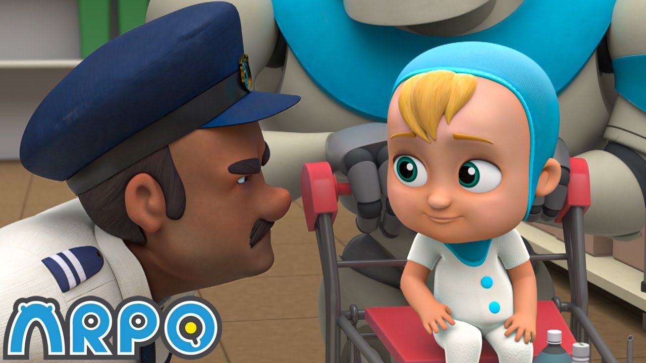 Accidents Happen!! | Baby Daniel and ARPO The Robot | Funny Cartoons for Kids
