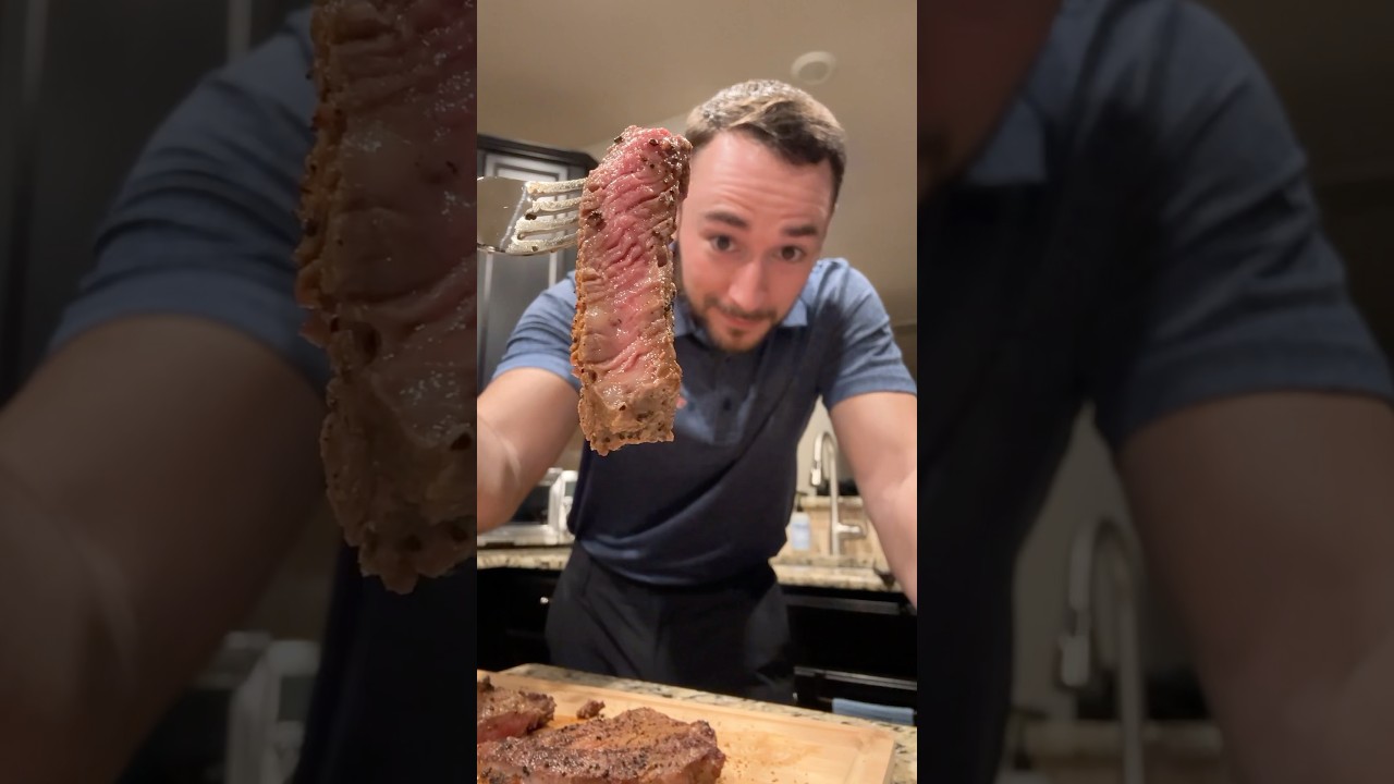 Ribeye steak on the Pit Boss Grill and Smoker 🥩🔥