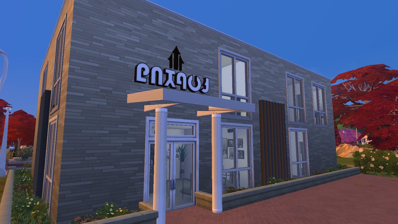Small Office Building | The Sims 4 | Speed Build
