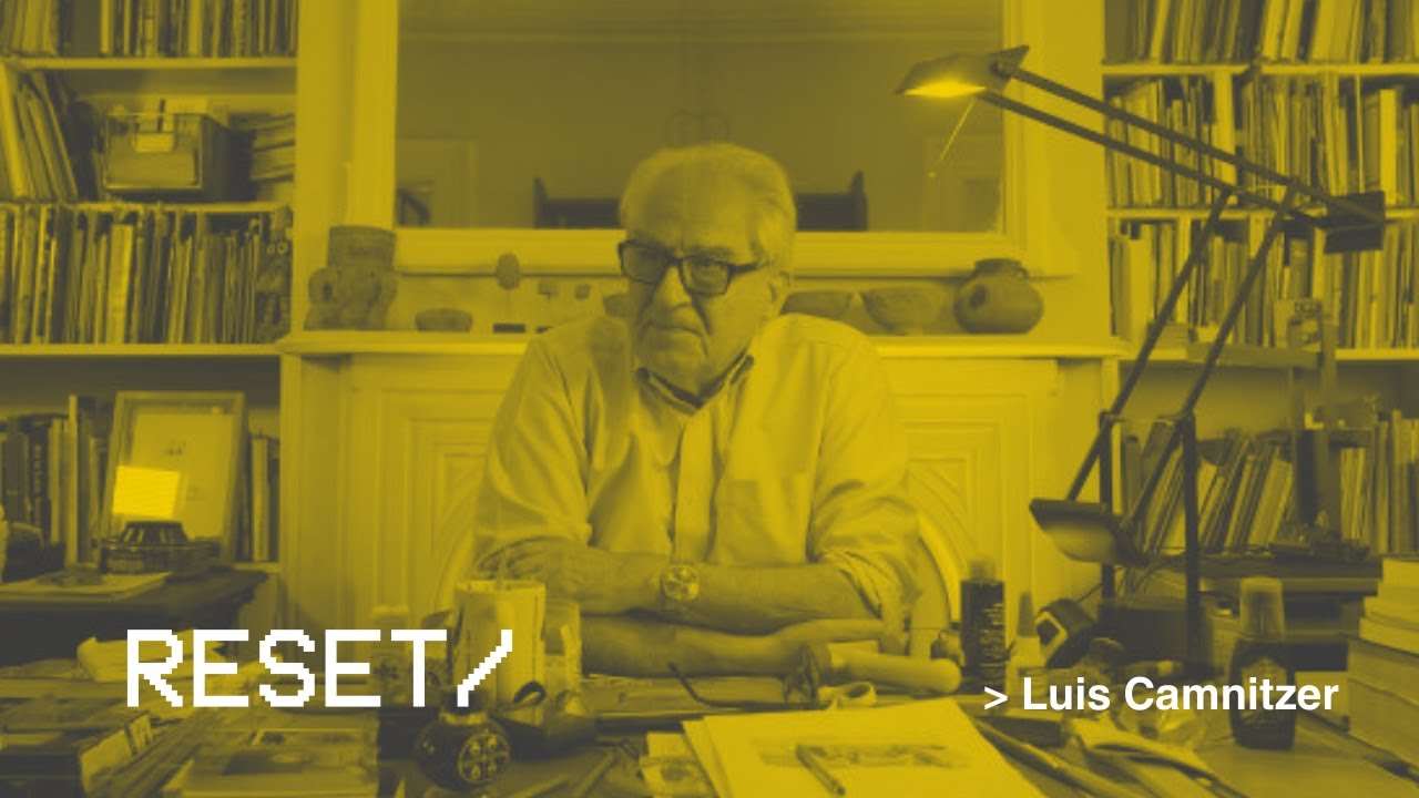 RESET | Más allá de la imaginación, conferencia y charla con Luis Camnitzer