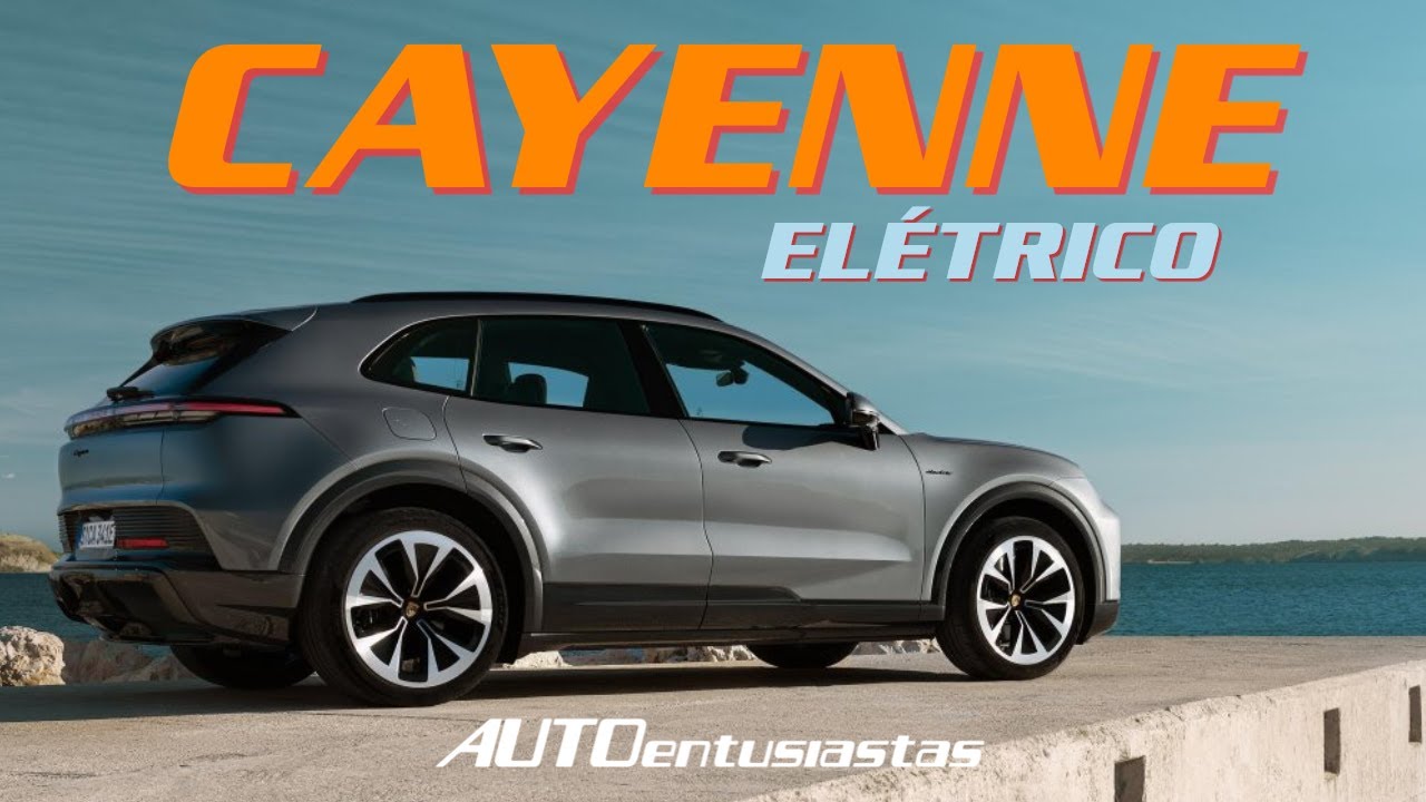 NOVO PORSCHE CAYENNE ELÉTRICO