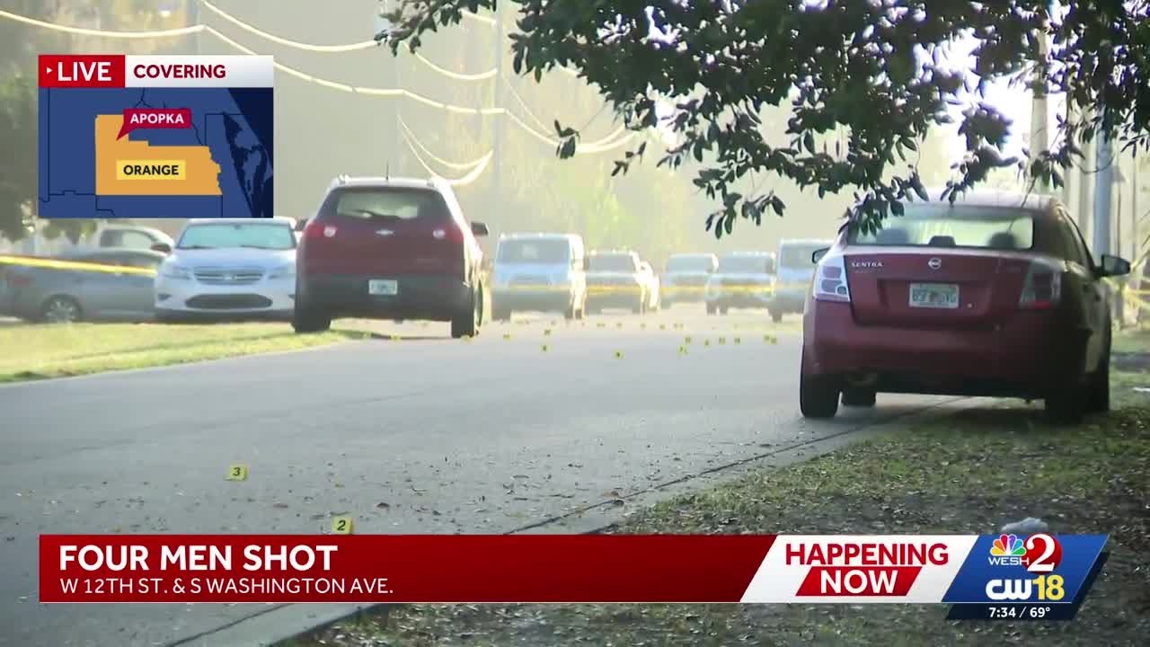 4 people injured in Apopka shooting, deputies say