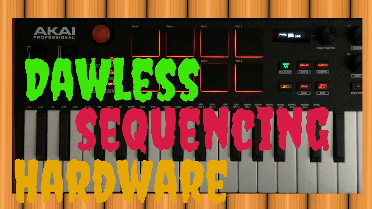Akai MPK Mini Plus - DAWLess Sequencing Tutorial