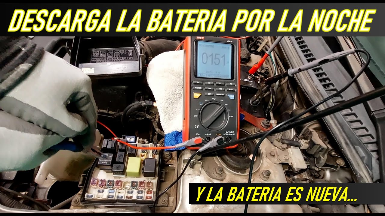 Auto que descarga la bateria por las noches y la bateria es nueva (diagnostico)