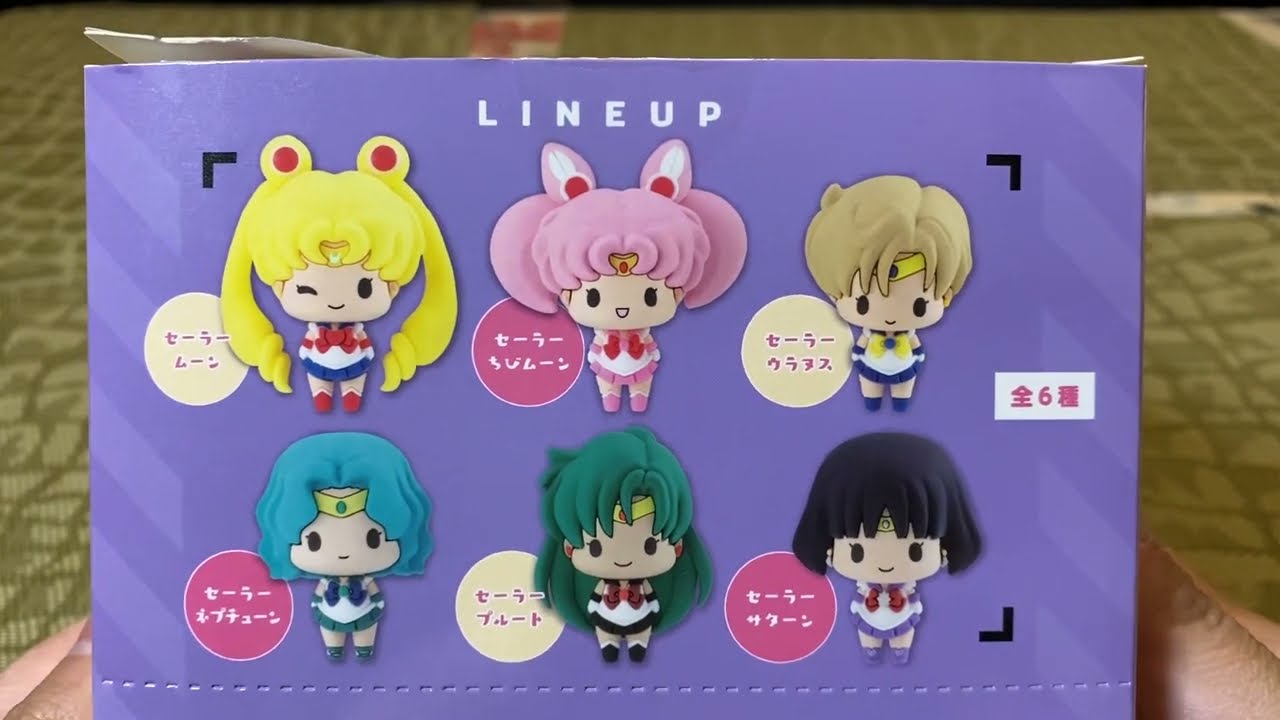 Pretty Guardian Sailor Moon Chokorin Mascot Figures Vol. 2 Full Case Unboxing