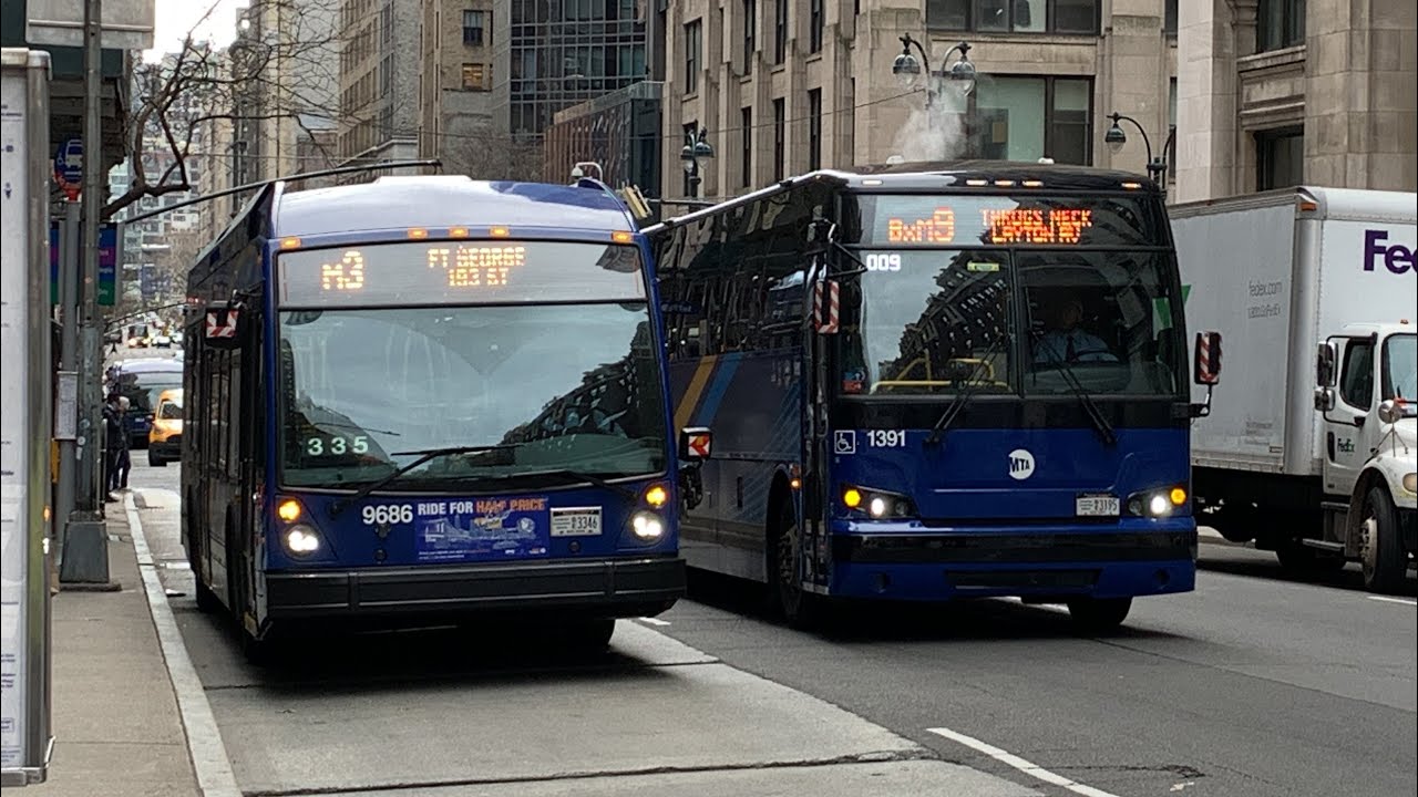 MTA New York City Bus | Busfanning Action at Madison Ave/E.34th Street
