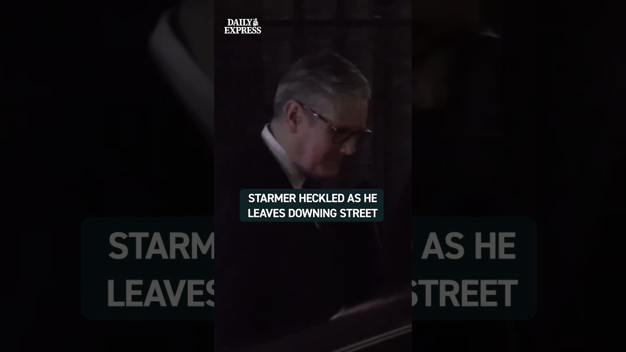 Sir Keir Starmer faced an onslaught of questions about resigning as he left Downing Street 😳