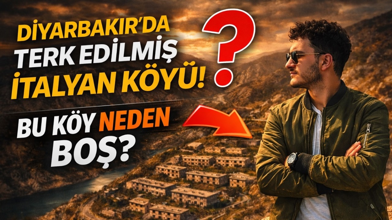 Diyarbakır’da Terk Edilmiş İtalyan Köyü! | BU KÖY NEDEN BOŞ?