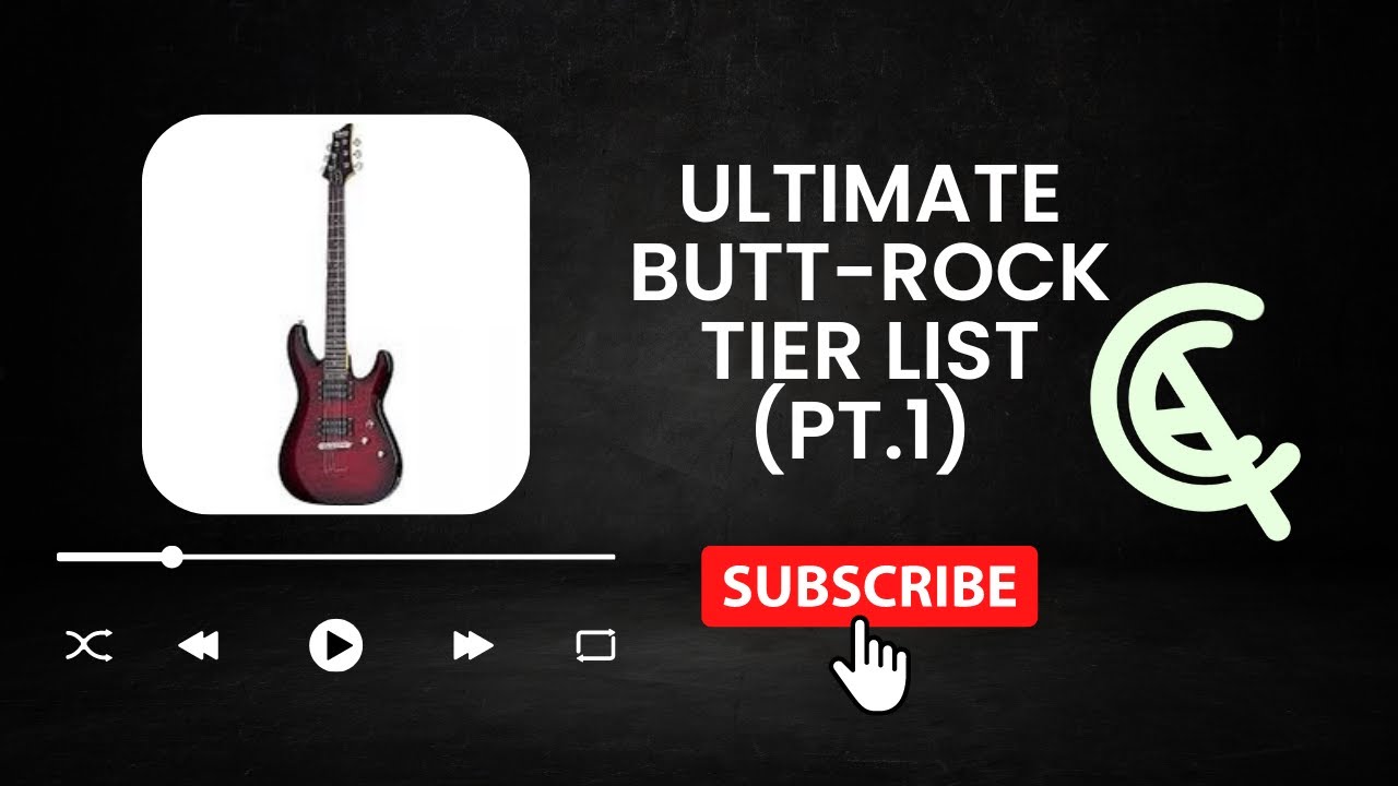 Ultimate Butt Rock Tier List Pt 1