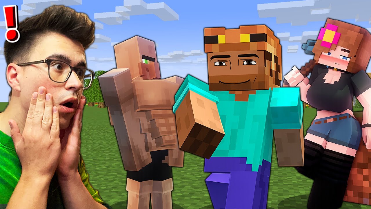 Cele mai DUBIOASE Animatii cu Minecraft...