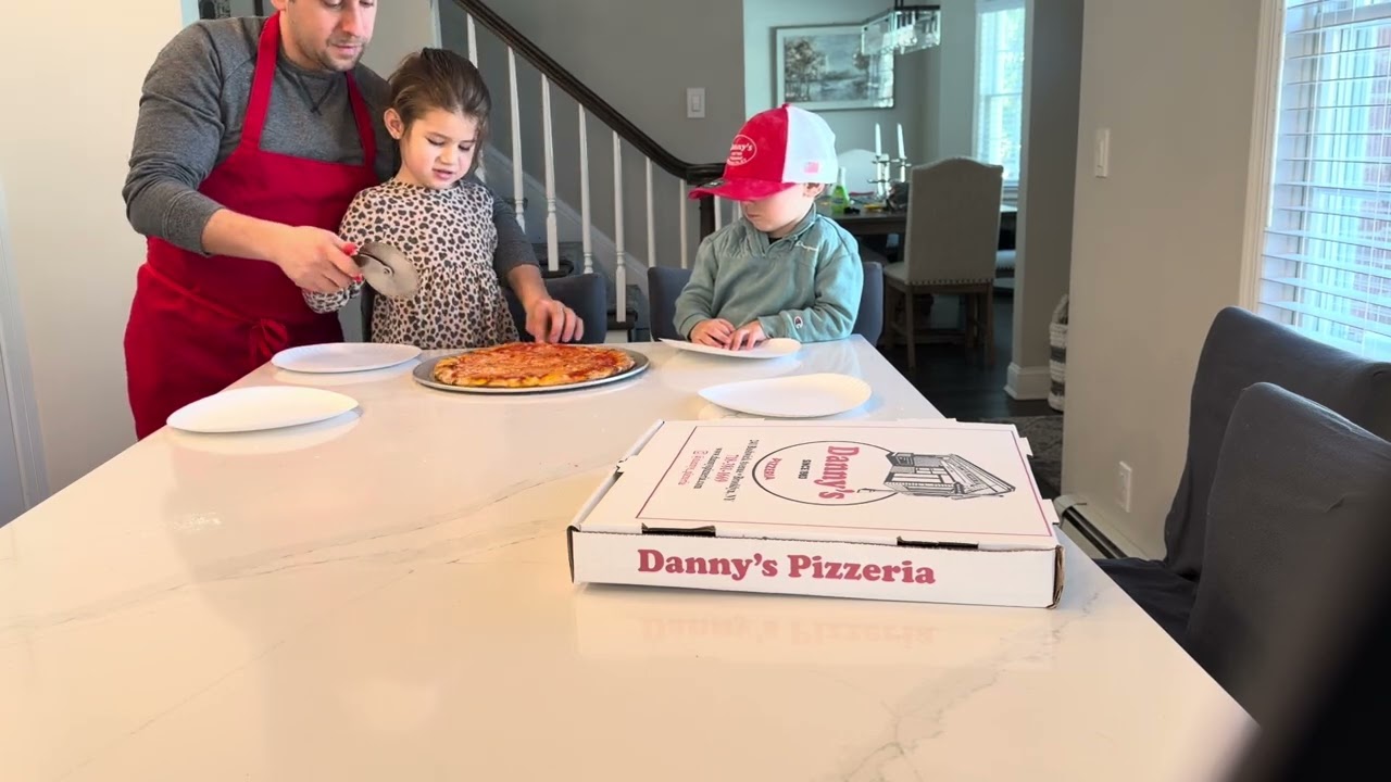 Ava and Danny making pizza 2026 pizza ready