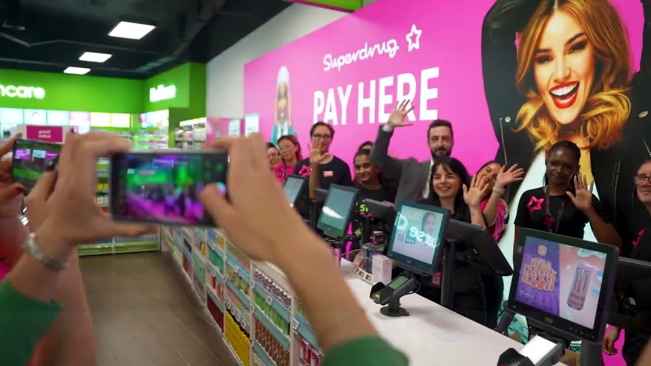 Grand Opening of Superdrug Westfield London White City Store in UK