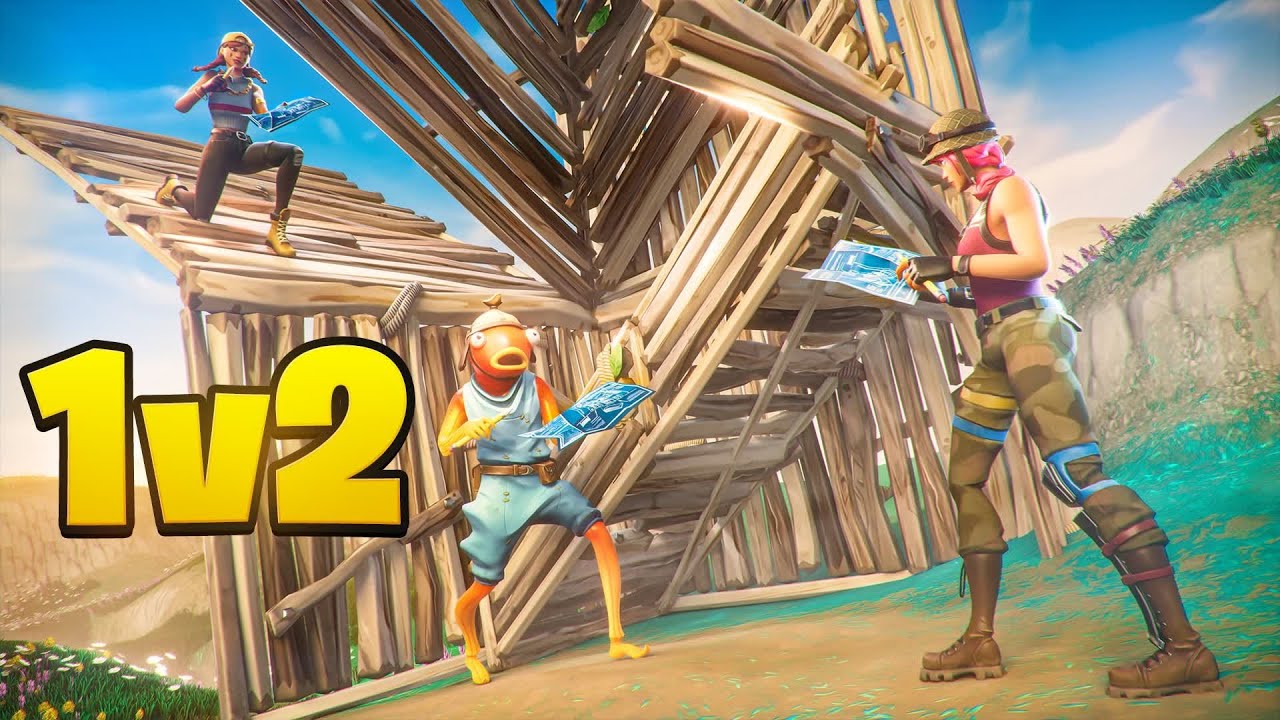 Fortnite 2v1 clutch