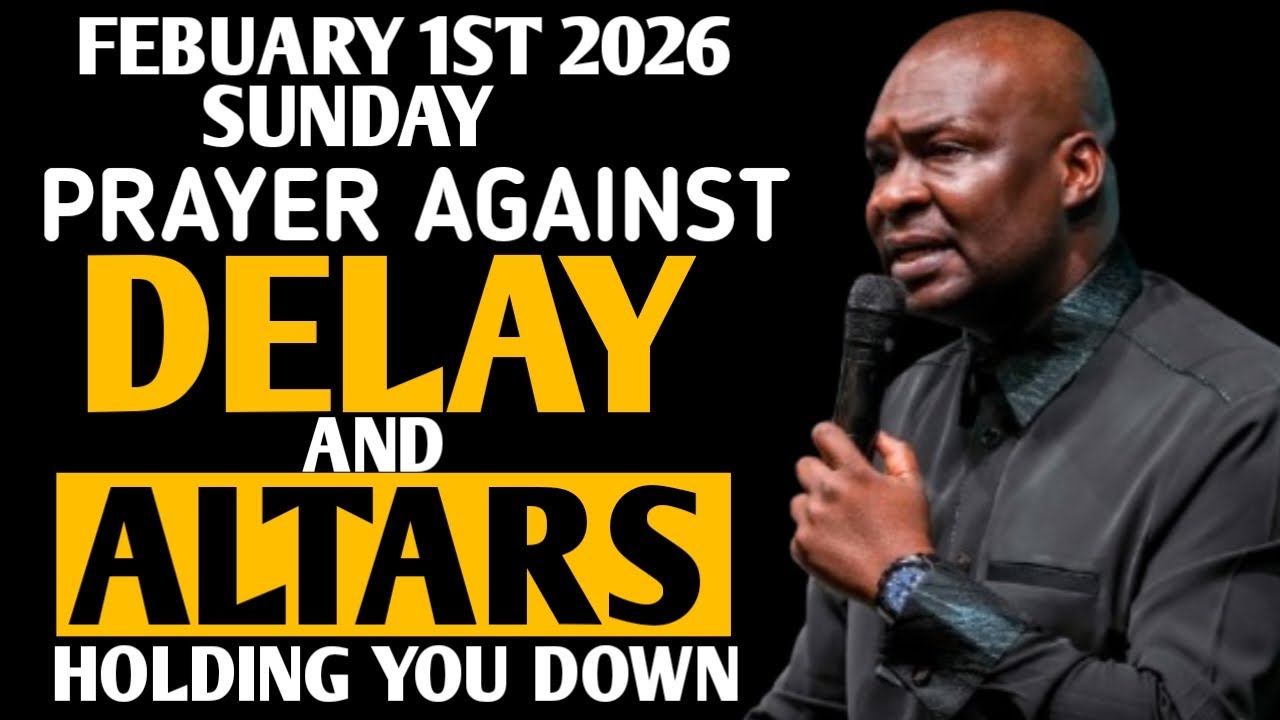 {Sunday, February 1st 2026} Destroy Altars Stagnation & Spirit of delay | Apostle Joshua Selman