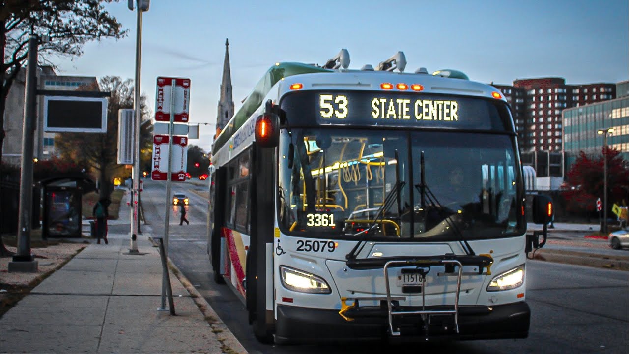 MTA Maryland: 2025 New Flyer XE40 #25079 | LocalLink 53