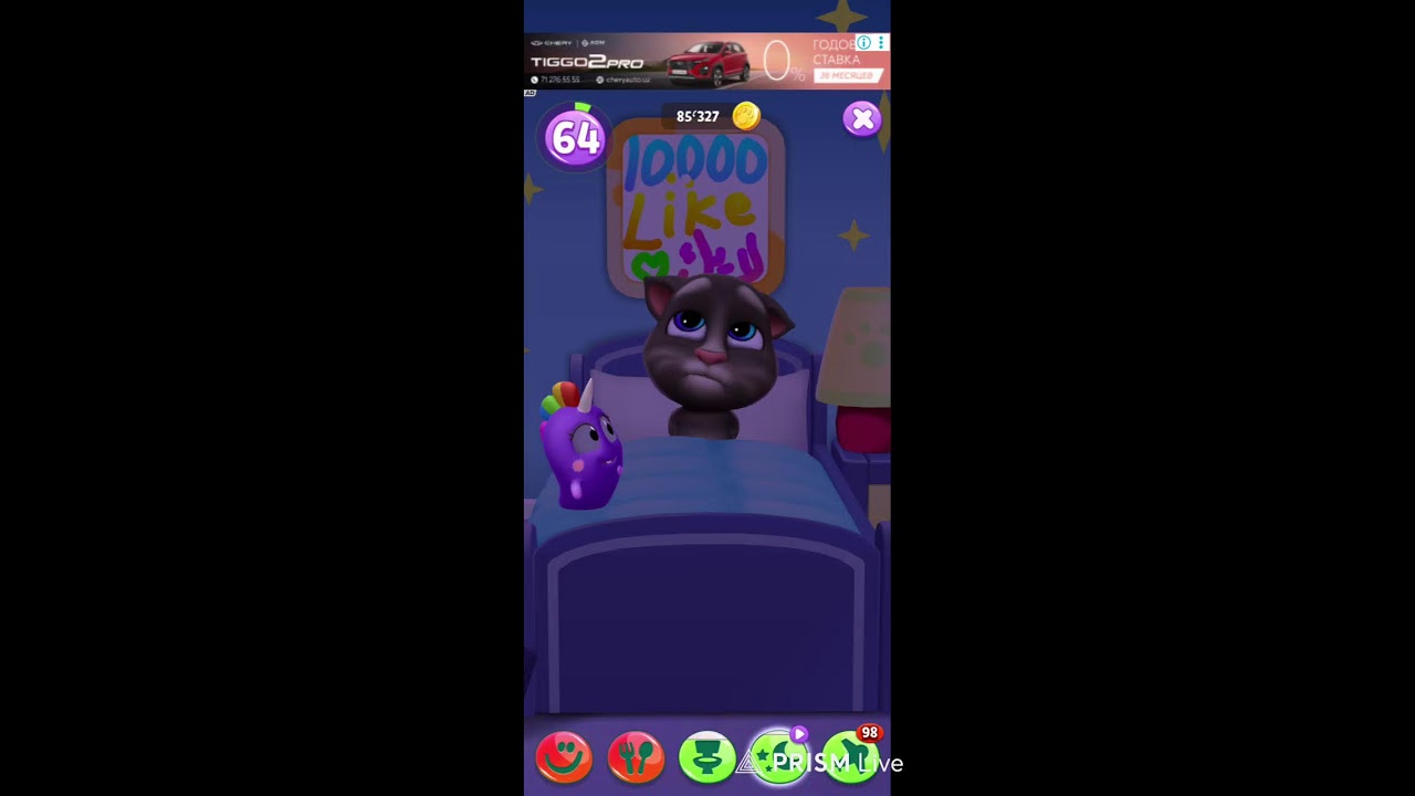 My Talking tom great video no comment#568#talkingtom #viral #funny #cat
