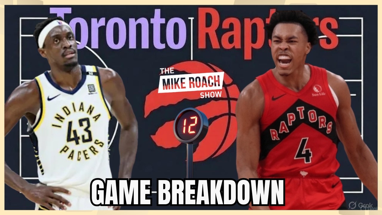 Raptors EXPLODE in 2nd Half! Blowout Pacers 122-104. Scottie Barnes 25PTS 14 REB 6 AST 4 BLKS 2 STLS