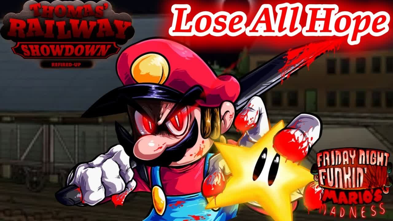 fnf Lose All Hope but Devir Mario Sing it