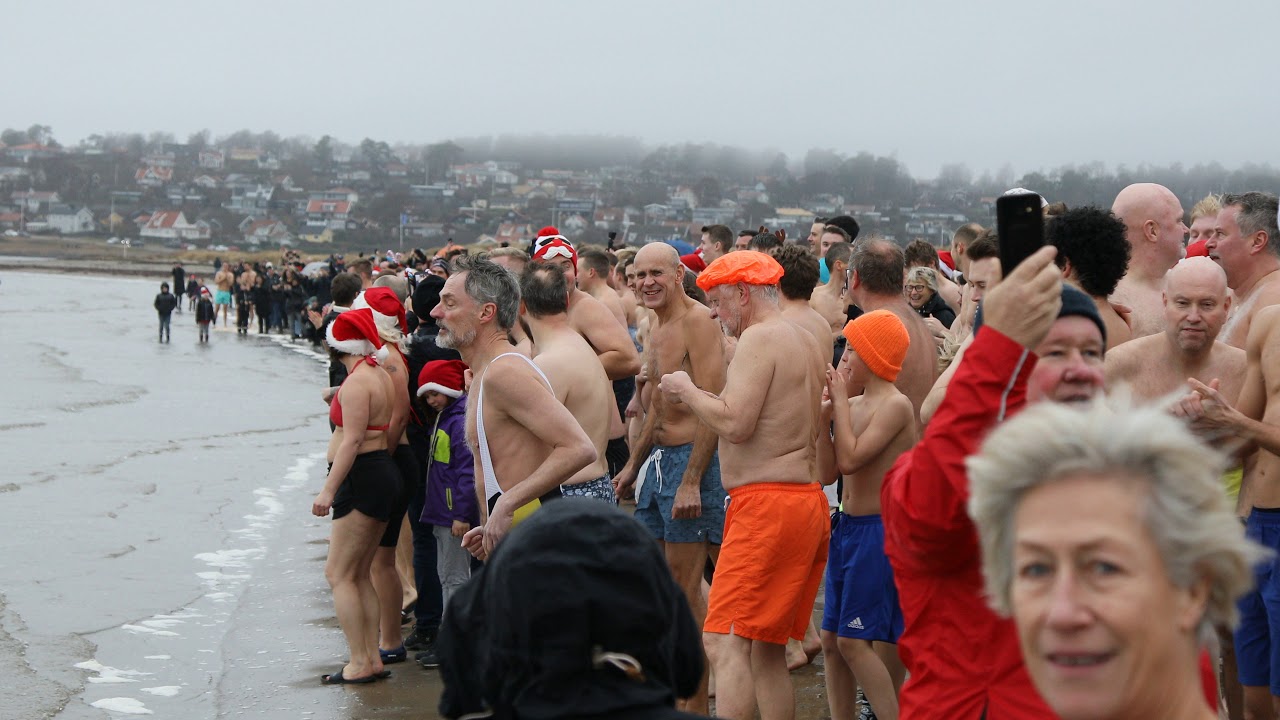 Julaftonsbad i Haverdal 2019