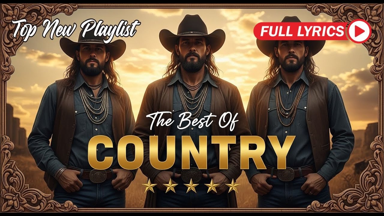 Calm Country Playlist for Relax Work Pop Ballad Study Coffee With Lyrics