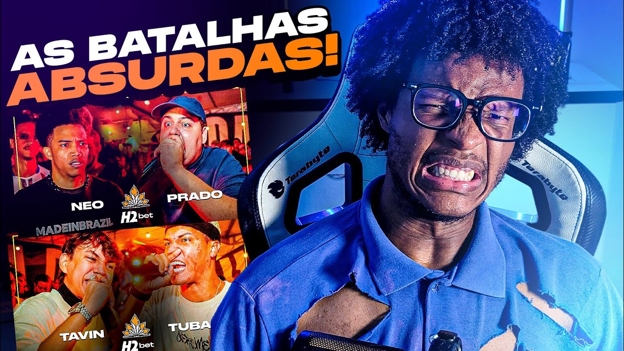 (PEGOU FOGO) NEO X PRADO | (INCRÍVEL!!!) TAVIN X TUBARÃO | React | BATALHA DA ALDEIA