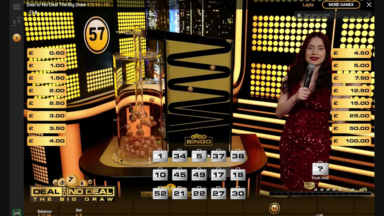 Deal or No Deal The Big draw (deal or no deal bingo) - strategy
