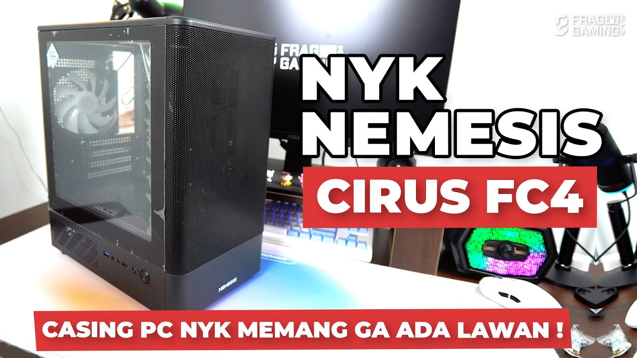 REKOMEN PC CASE FUTURISTIK EKONOMIS ? NEMESIS CIRUS FC4