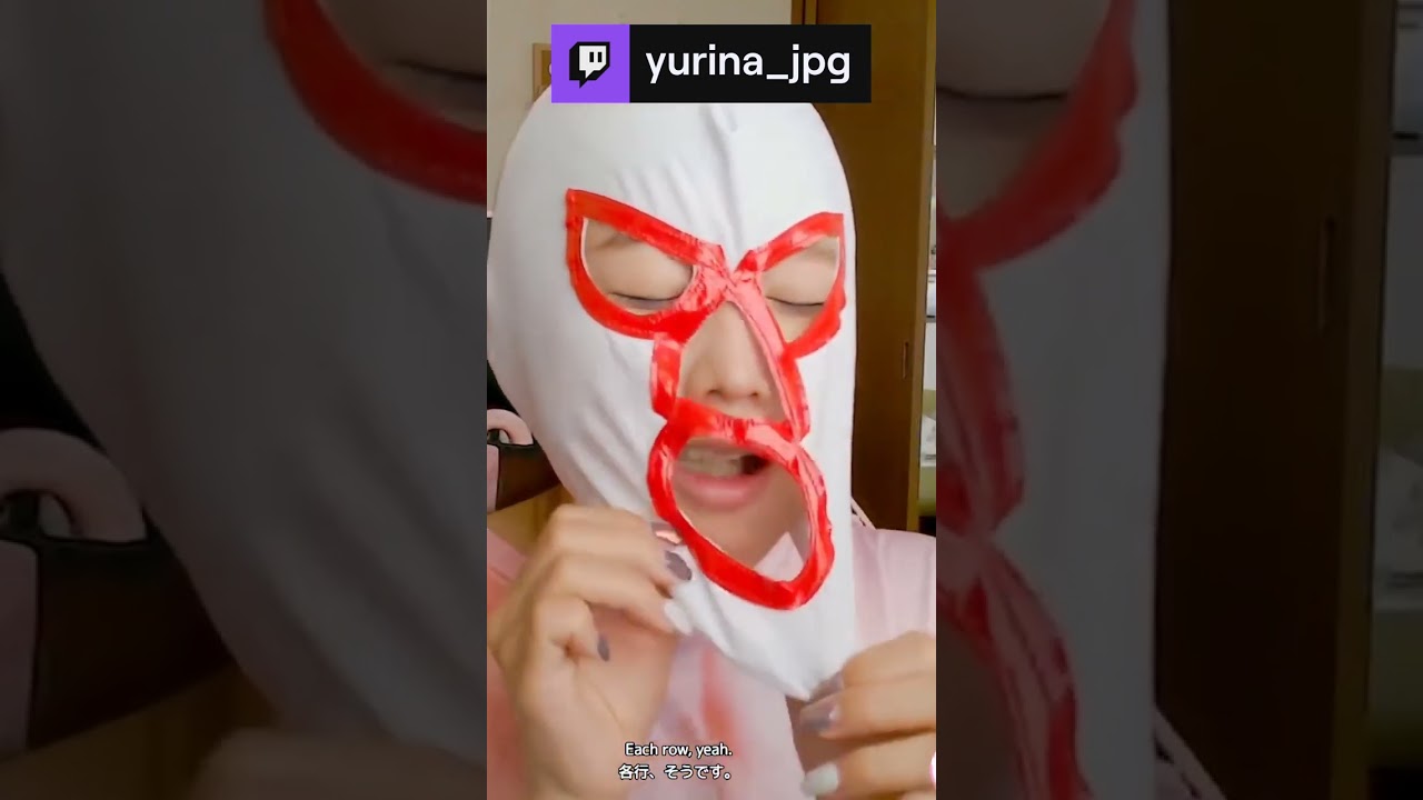Nacho Libre Face Reveal | yurina_jpg (#Twitch)