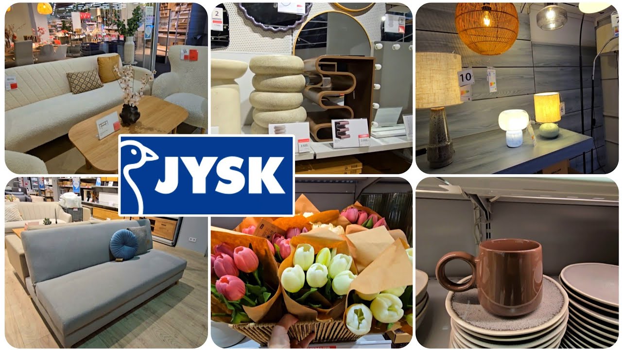 Рум Тур в JYSK 🛋 🪴 Красиві Весняні Новинки Посуд,Декор Меблі.до 60% Знижки на Старі Колекції.