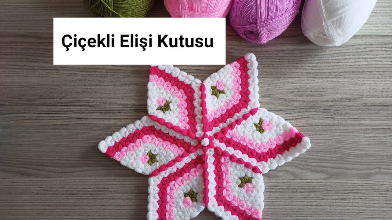 Çeyizlik Lif Modeli - Çiçekli Yıldız Lif #yıldızlif