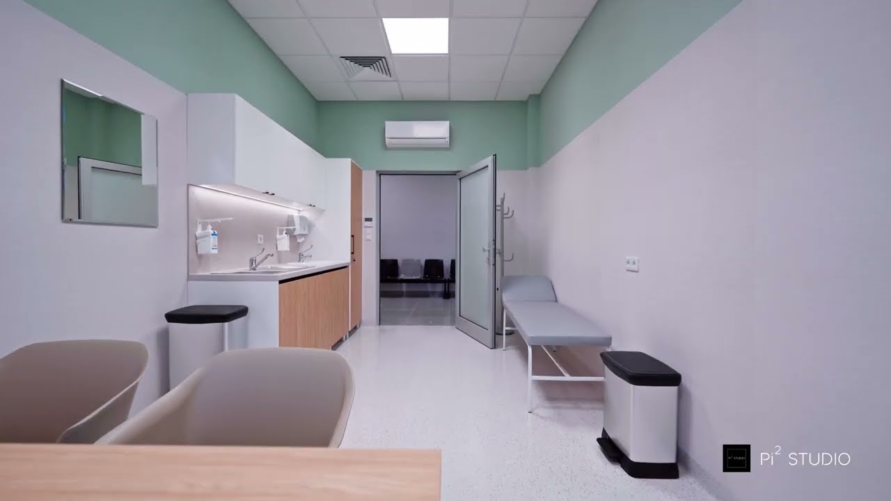 Nowoczesne Wnętrza Medyczne: Centrum Rehabilitacji i Przychodnia Specjalistyczna- Projekt Pi2 studio