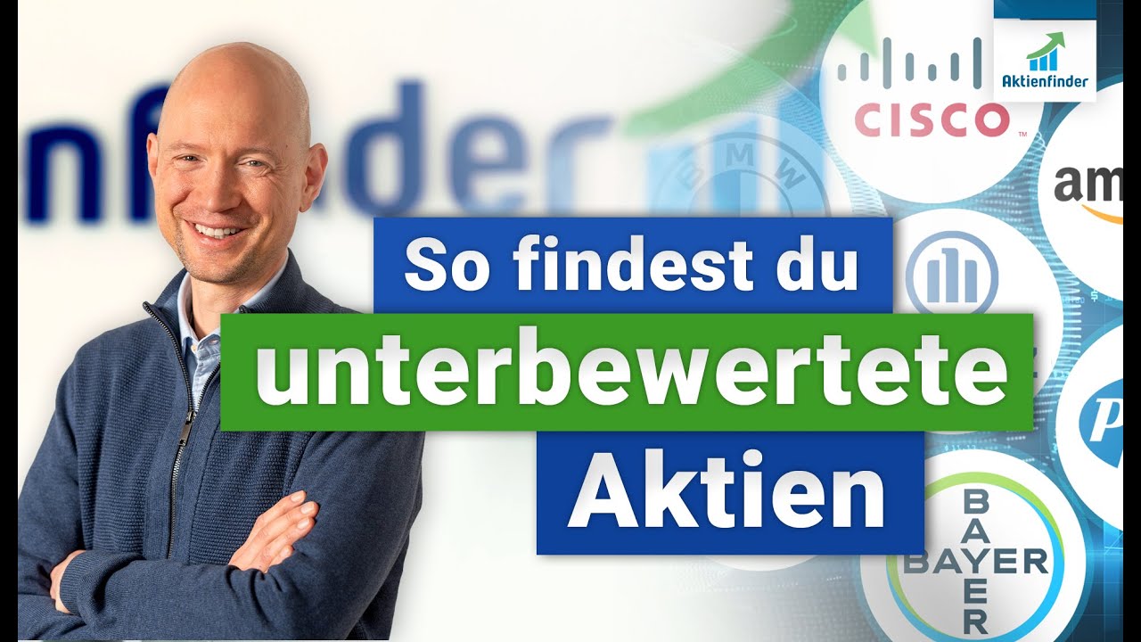 So findest du unterbewertete Aktien