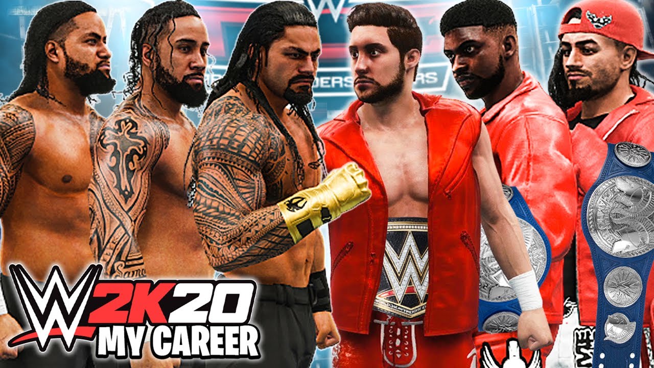 WWE 2K20 My Career Mode | VYBE vs Bloodline at TLC!!