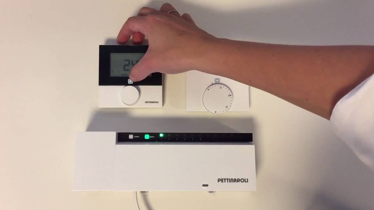 Se, hvordan du koder digitale og analog rumtermostater til COMFORT IP styreboksen