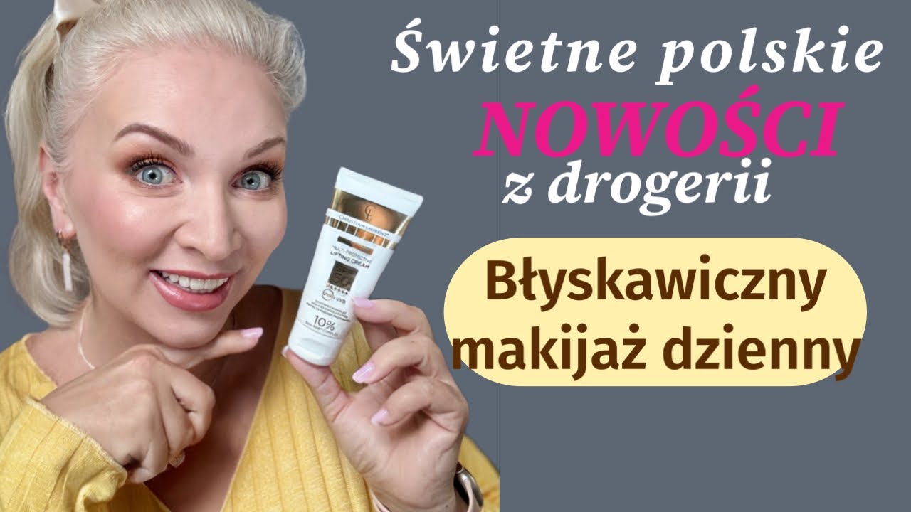 Genialne POLSKIE nowości // Blurujący PUDER, nowy SPF50 // Pielęgnacja i makijaż z KOLOREM