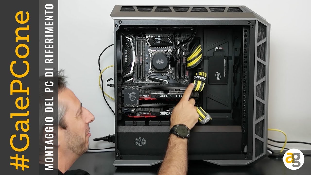 7.650 EURO di PC. MONTAGGIO e COMPONENTI del MIO PC DI RIFERIMENTO #GalePCone