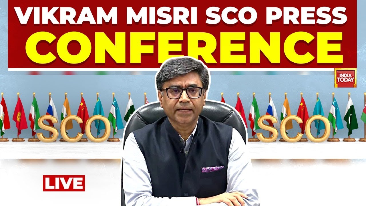 SCO 2025 LIVE: India Foreign Secretary Vikram Misri Press Conference | Tianjin | India-China
