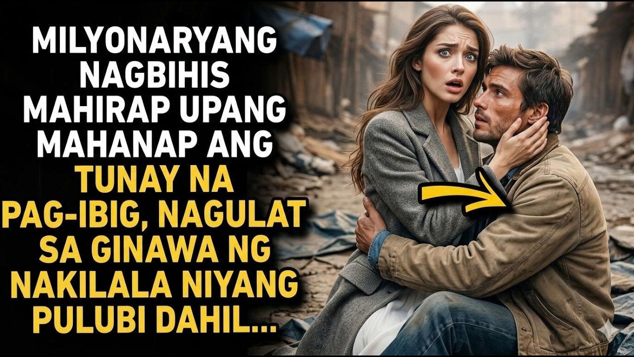MILYONARYA NAGBIHIS MAHIRAP PARA SA TUNAY NA PAG-IBIG NAGULAT SA PULUBI!