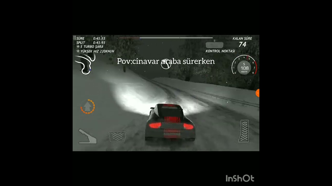 cinavar araba sürüyor