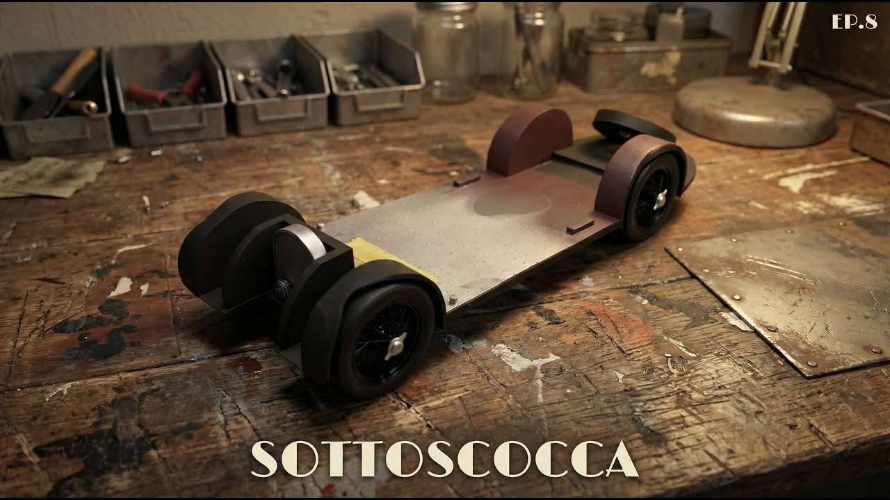 Alfa Romeo 8C 2900B | Costruzione e verniciatura del sottoscocca (EP.8)