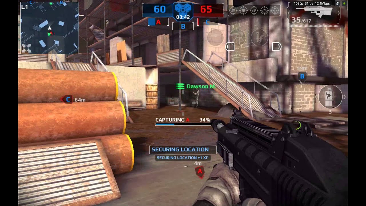 Modern Combat 5 Multiplayer - ZONE CONTROL
