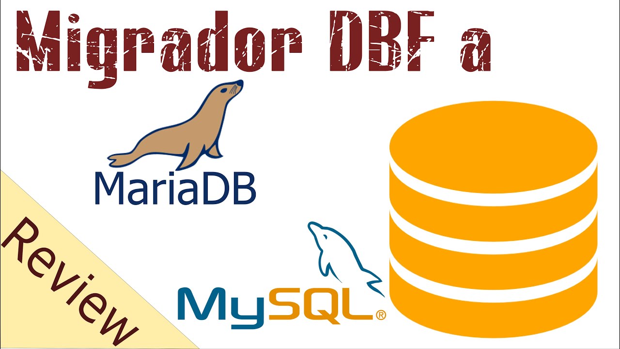 Cómo migrar una tabla DBF a MariaDB o MySQL