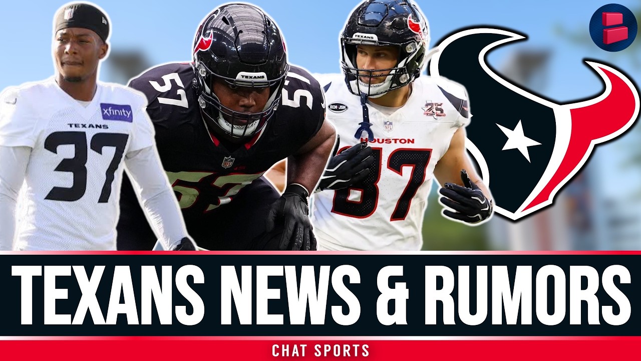 Houston Texans Roster News: Chiefs Sign Texans LB + Texans Waive Another LB & Key Depth Players
