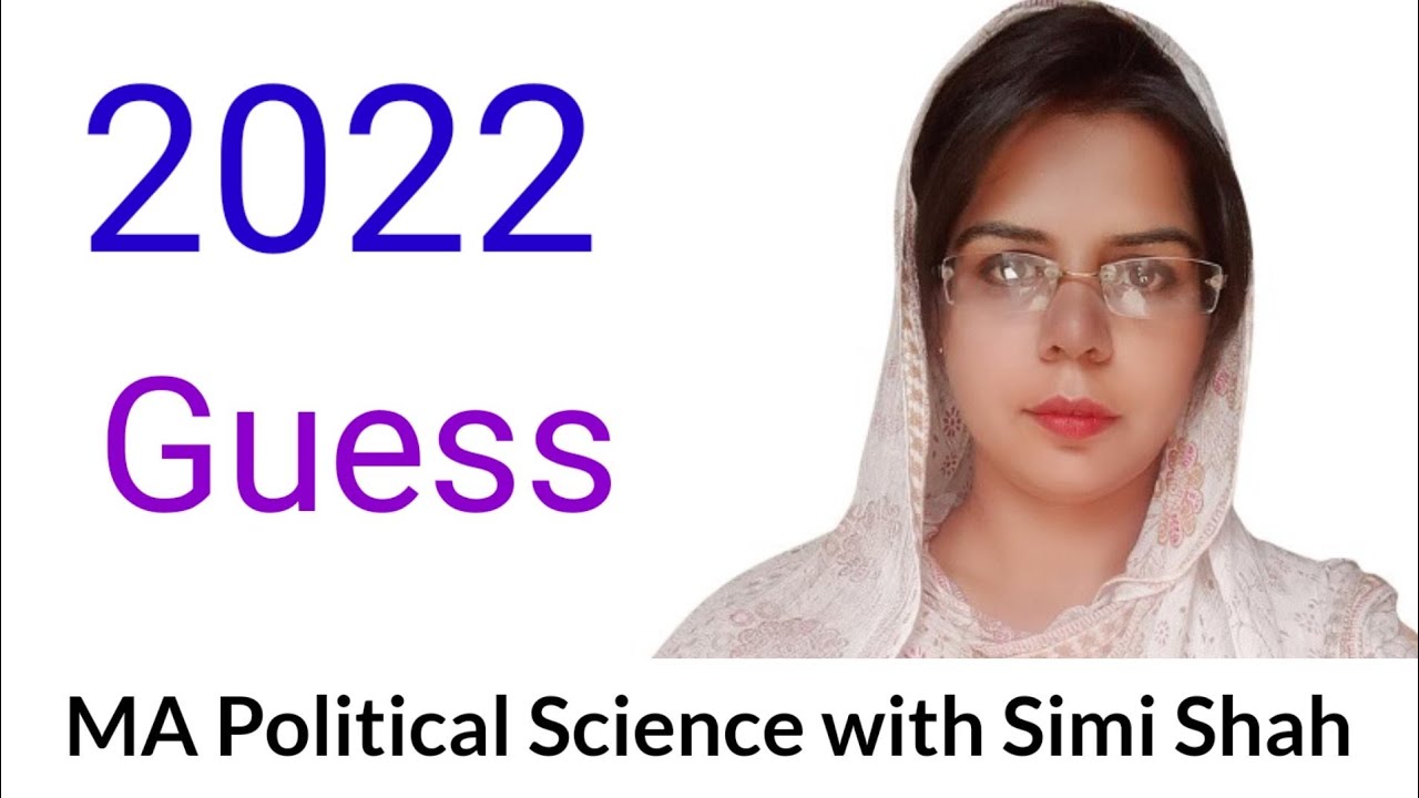 Simi Shah | Foreign Policy Of major powers USA ,USSR, China and British Guess 2022 Punjab university