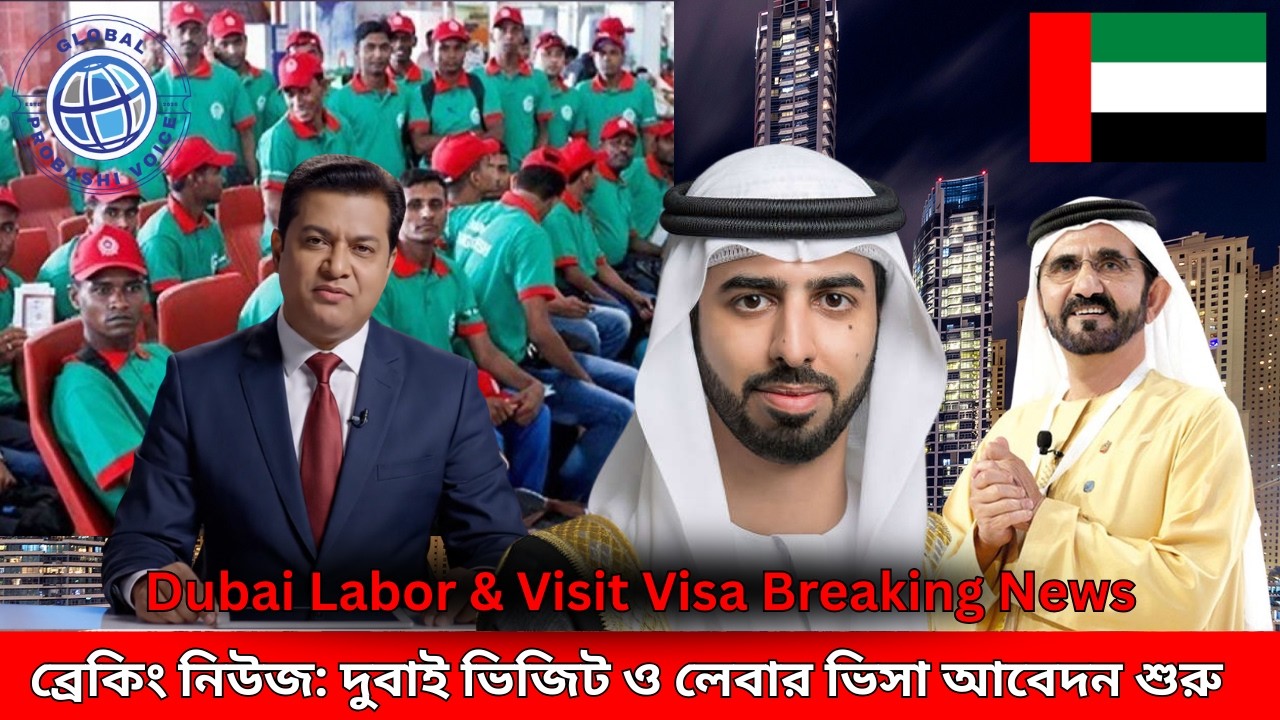Dubai Visa Update 2026 | বাংলাদেশিদের জন্য ভিজিট ও লেবার ভিসার সুখবর