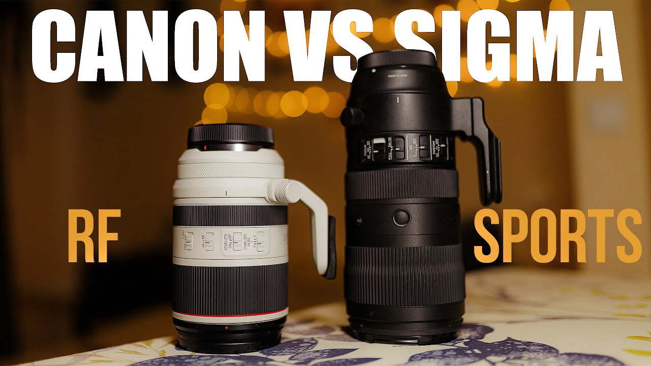 Canon RF 70-200 f2.8 VS Sigma Sports 70-200 f2.8 | Сравнение топовых телевиков