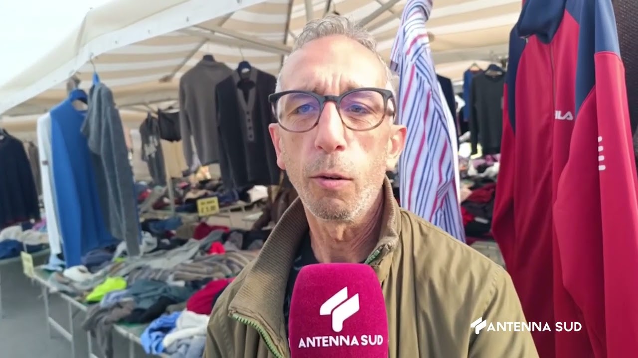 19 FEBBRAIO 2024 - LECCE - NON ESISTONO PIU'  MEZZE STAGIONI E MERCATO BISETTIMANALE NE RISENTE